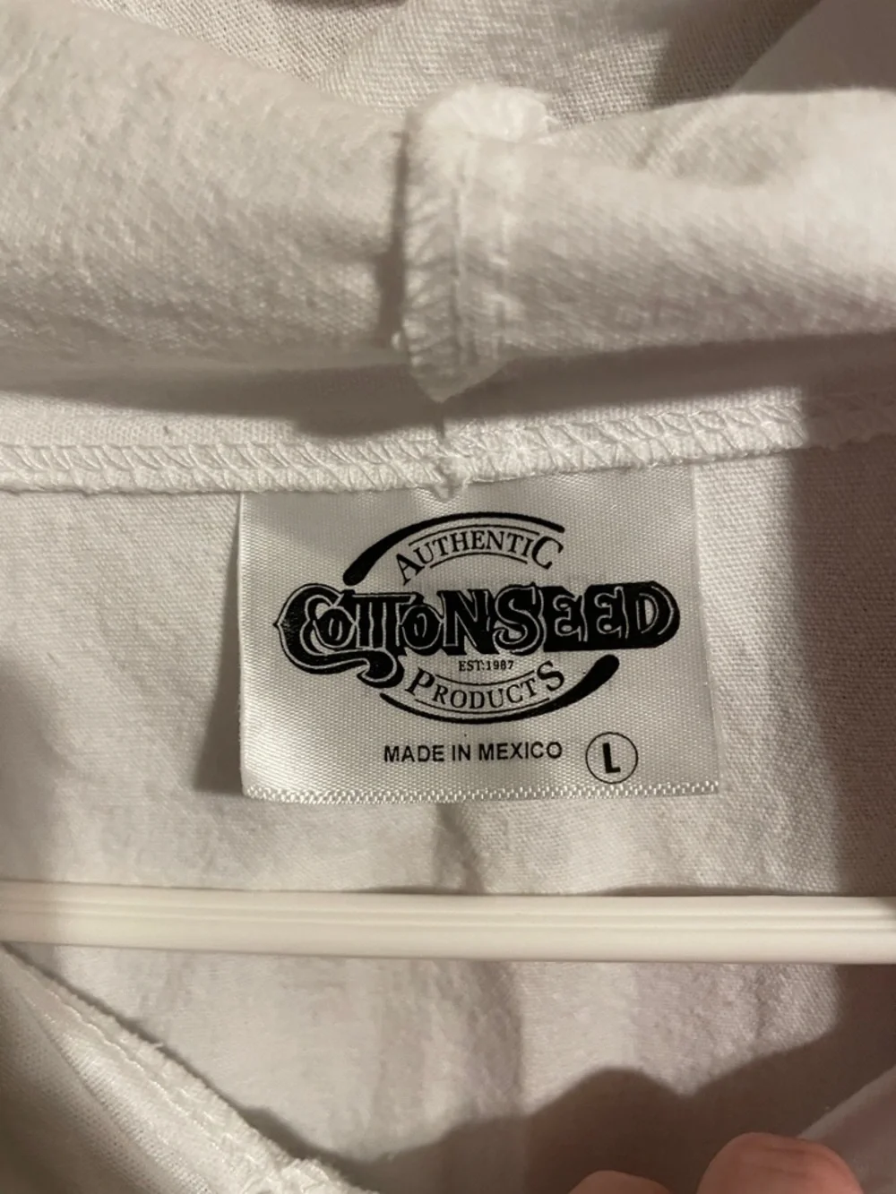 White Zip-Up Utility Jacket - Picture 4 of 4
